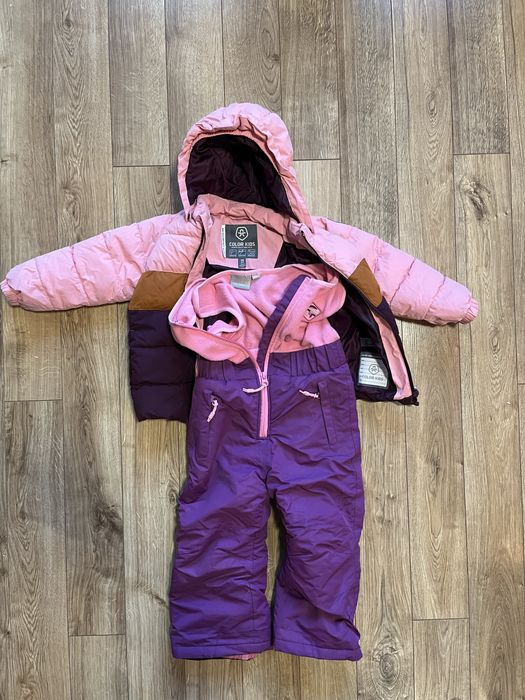 Детски зимен екип за момиче 3-4 години