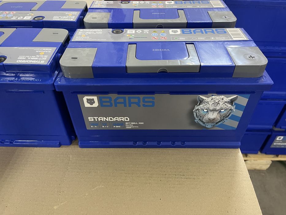 Аккумулятор Барс 100 ампер!!
