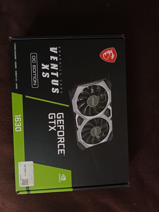 Gtx 1630 в идеальном состояний