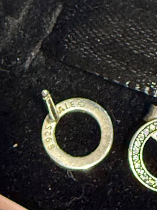 сребърни обеци Pandora