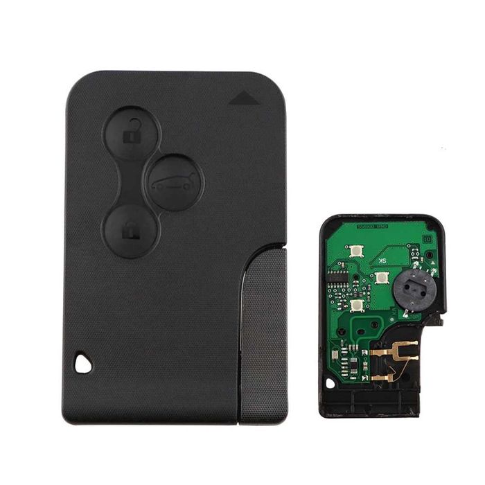 Ключ карта с 3 бутона за Renault (Megane/Scenic) комплект!