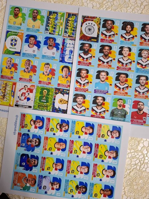 Jucatori Fotbal WC 2026 sticker