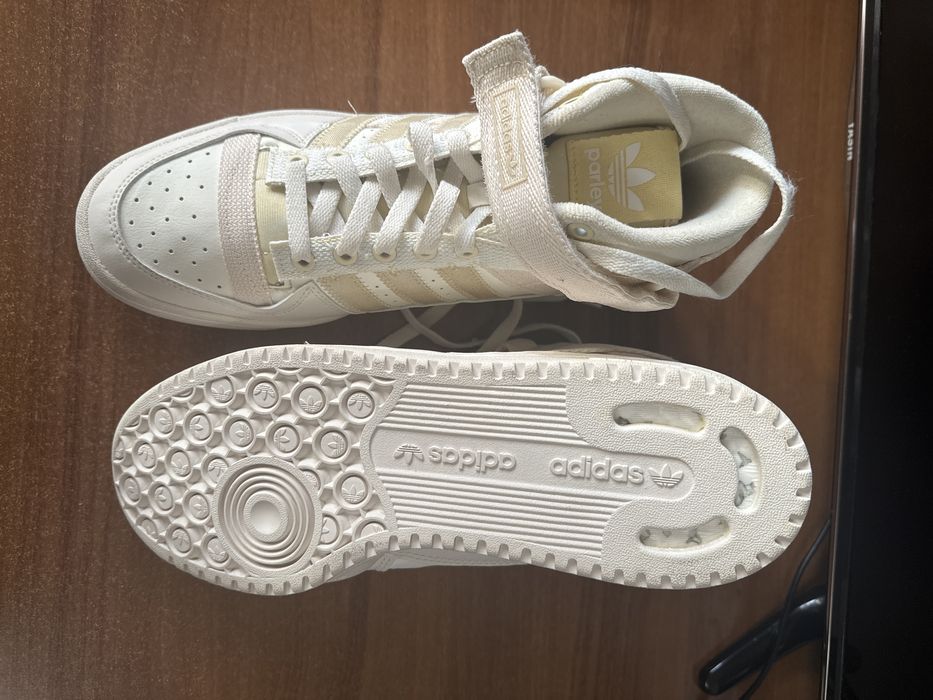 Кросовки adidas Parley x Forum Mid Off White