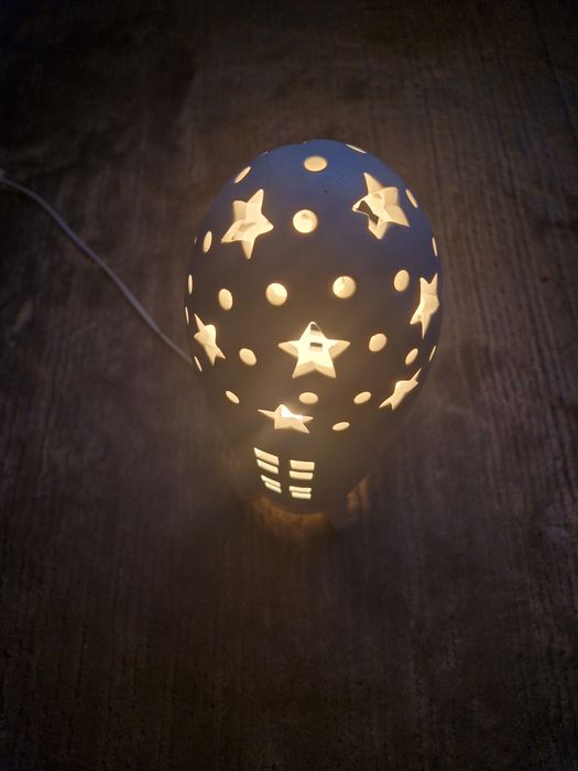 Lampa de veghe rachetă, ceramica