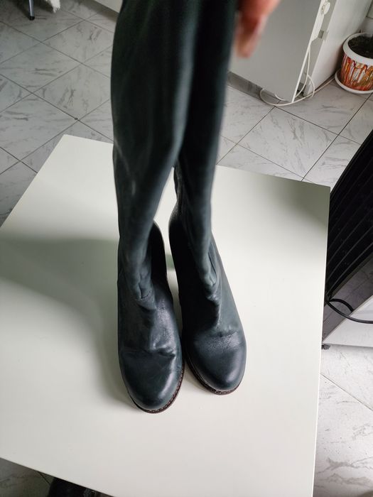 Дамски ботуши естествена кожа