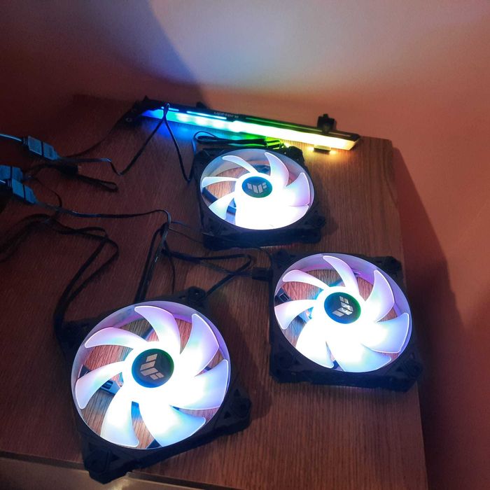 Ventilatoare Asus TUF TF120 - triple pack black