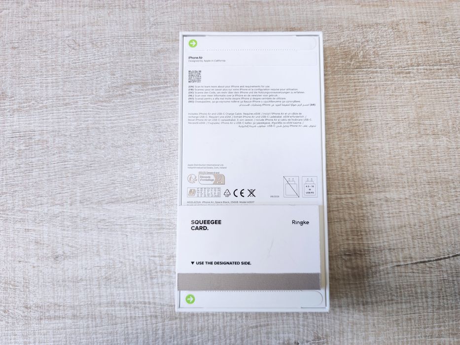 НОВ! Apple iPhone 17 Air 256GB Гаранция!