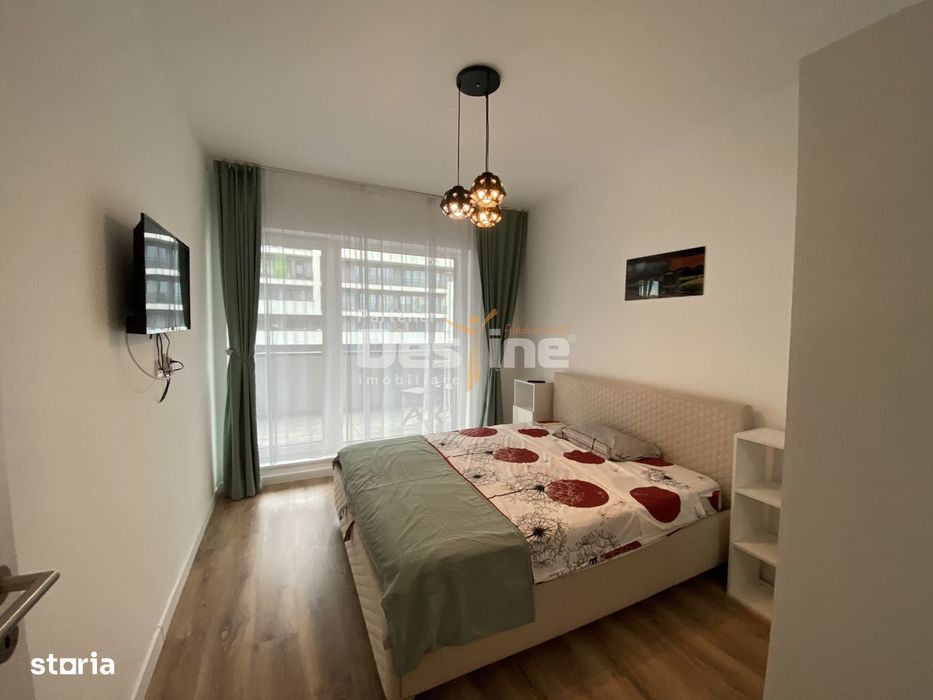 Studio la  etaj intermediar, cu balcon si parcare subterana, situat in