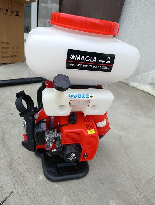 Atomizor MAGLA 3WF-3A/ 2.9 CP/ rezervor 14 l, motor 2 timpi, 1,4 l, benzina - NOU în cutie