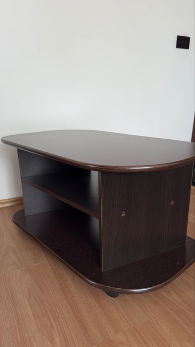 Măsuță cafea maro wenge