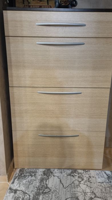 Шкаф за обувки -венге дъб