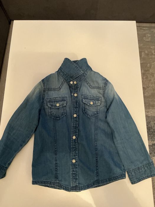 Camasa denim baieti 4-5 ani