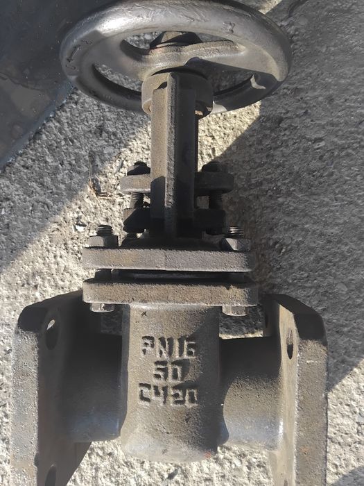 Задвижка после реставрации