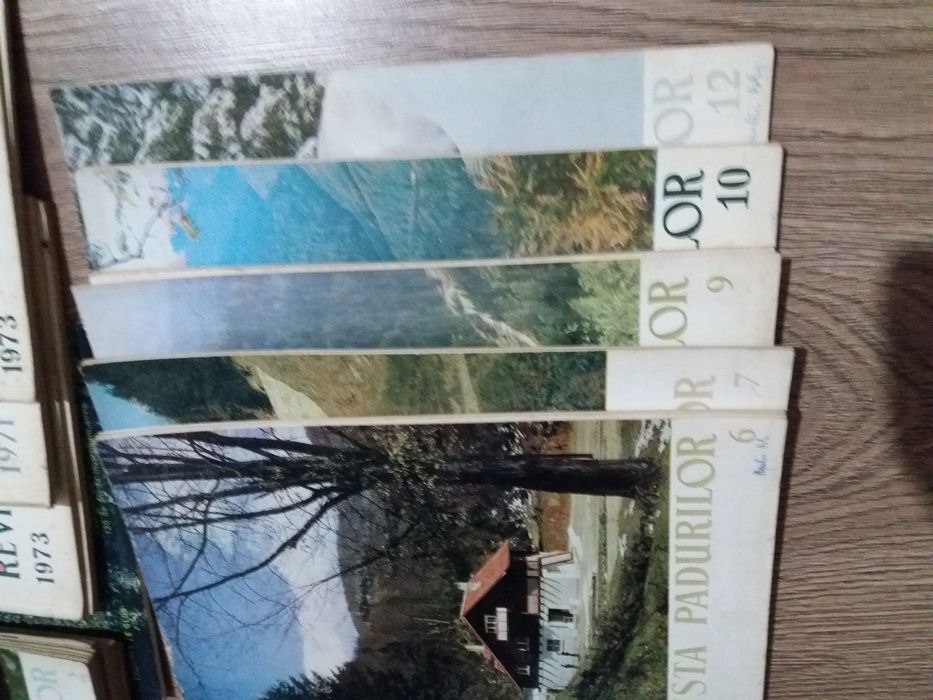 revista Padurilor ani 60-70-80 colectie.