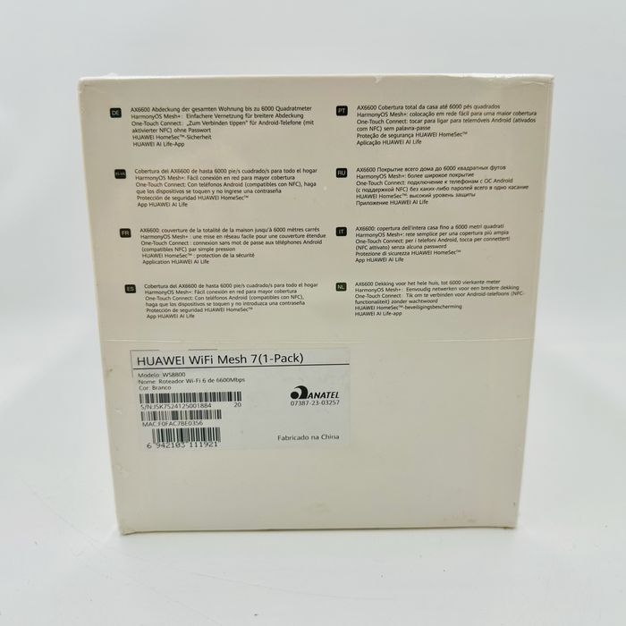 Mesh 7 Wi-Fi 6 Huawei AX6600