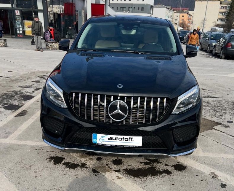 Grila centrala GLE Coupe C292 compatibila cu Mercedes (15-19) Panamericana Crom Design
