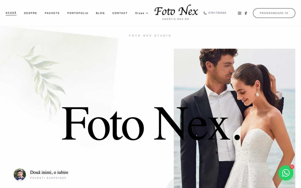 Site web, magazin online, CRM personalizat  de la 1000 lei