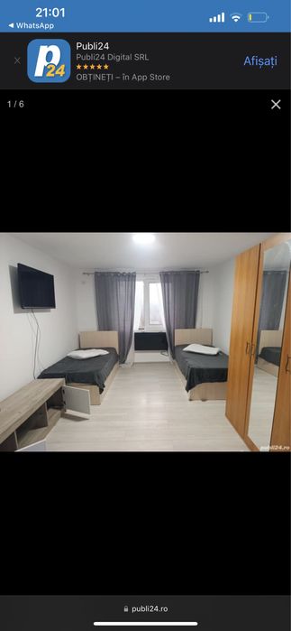 Garsoniera de inchiriat bloc nou