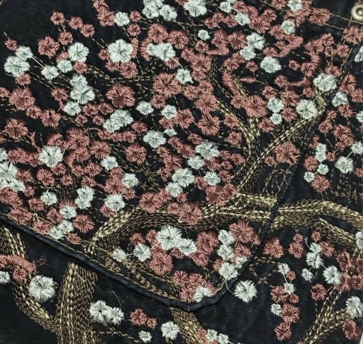 джинсы “sakura blossom”
