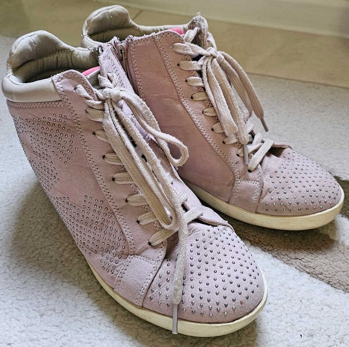 Дамски обувки на скрита платформа, 42 размер