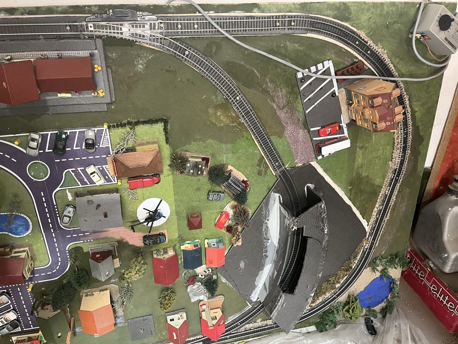 Diorama trenulete electrice