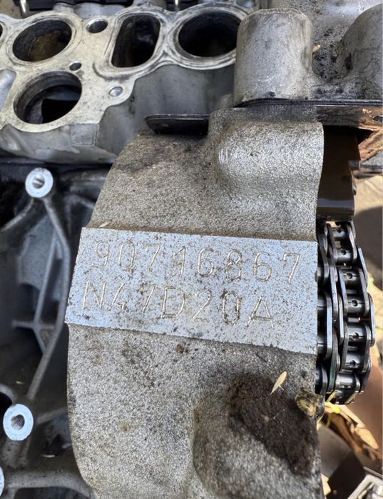 Vand bloc motor N47D20A