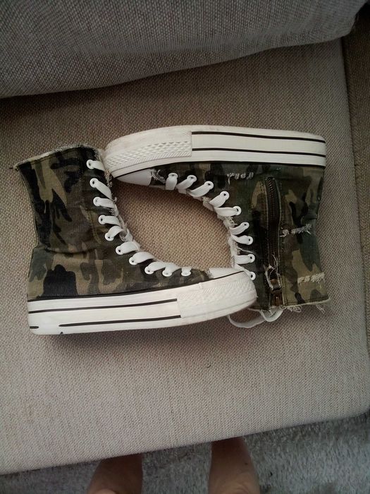 Дамски Кецове с Камофлажен Принт