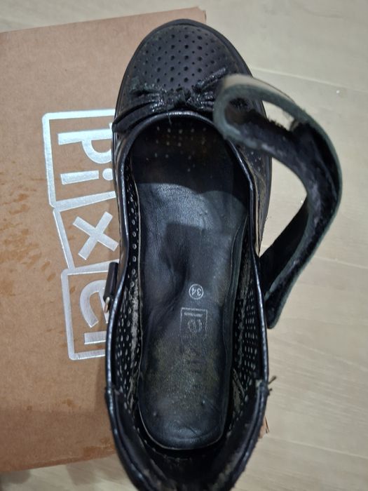 Туфли школьные кожа, рр 34