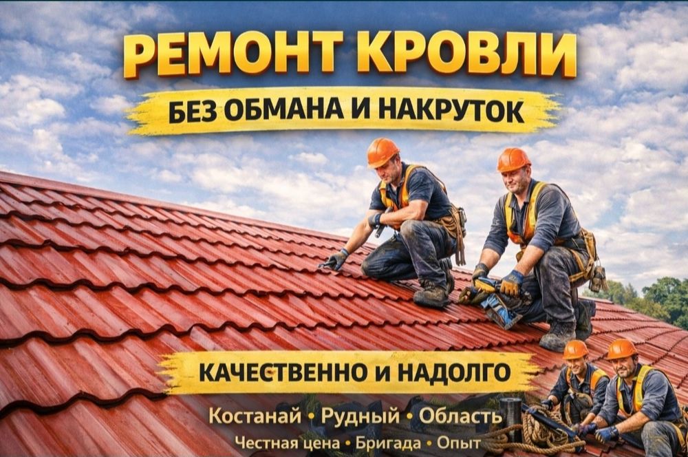 Ремонт кровли рудный
