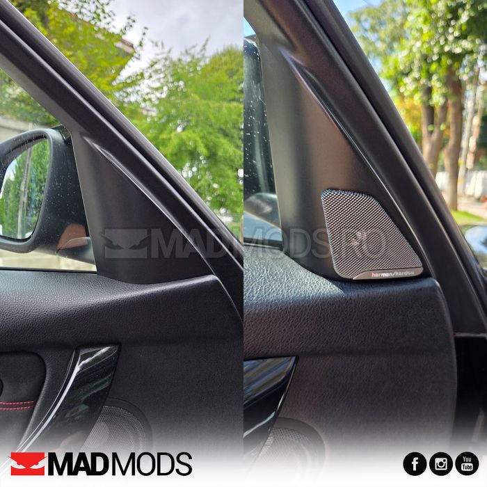 Tweetere portiera Harman Kardon, 1.5" 4cm, BMW F06 F10 F20 F30 F31 F32