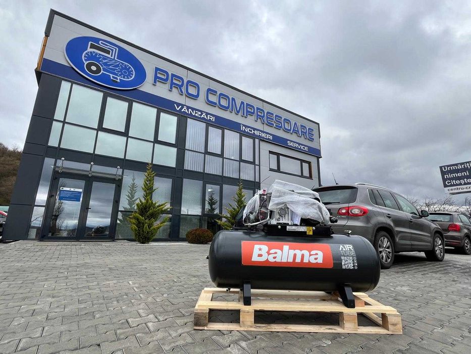 Compresor nou cu piston - Balma 2.2 Kw, 10 Bar, 200 L, cod 519