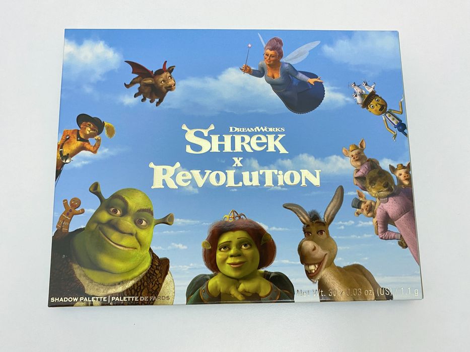 Палетка теней Шрек I Heart Revolution Shrek Pallette Оригинал