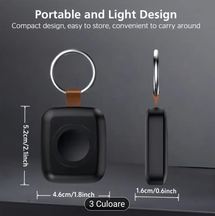 Încărcător portabil wireless 1200 mAh-nou!