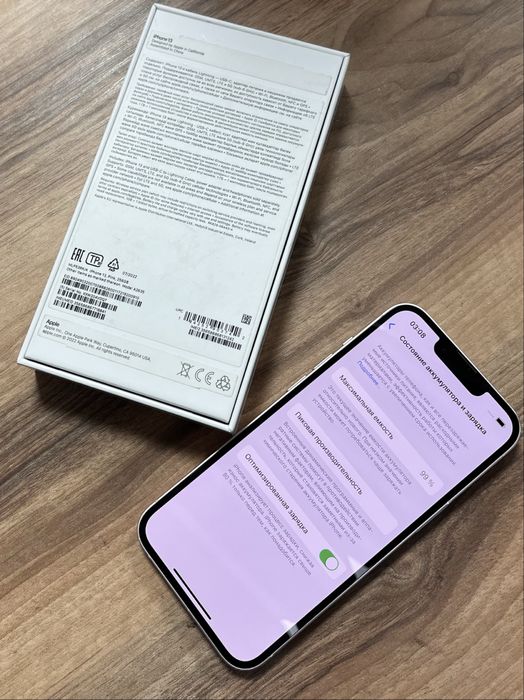 Apple Iphone 13 в розовом цвете 256 гб