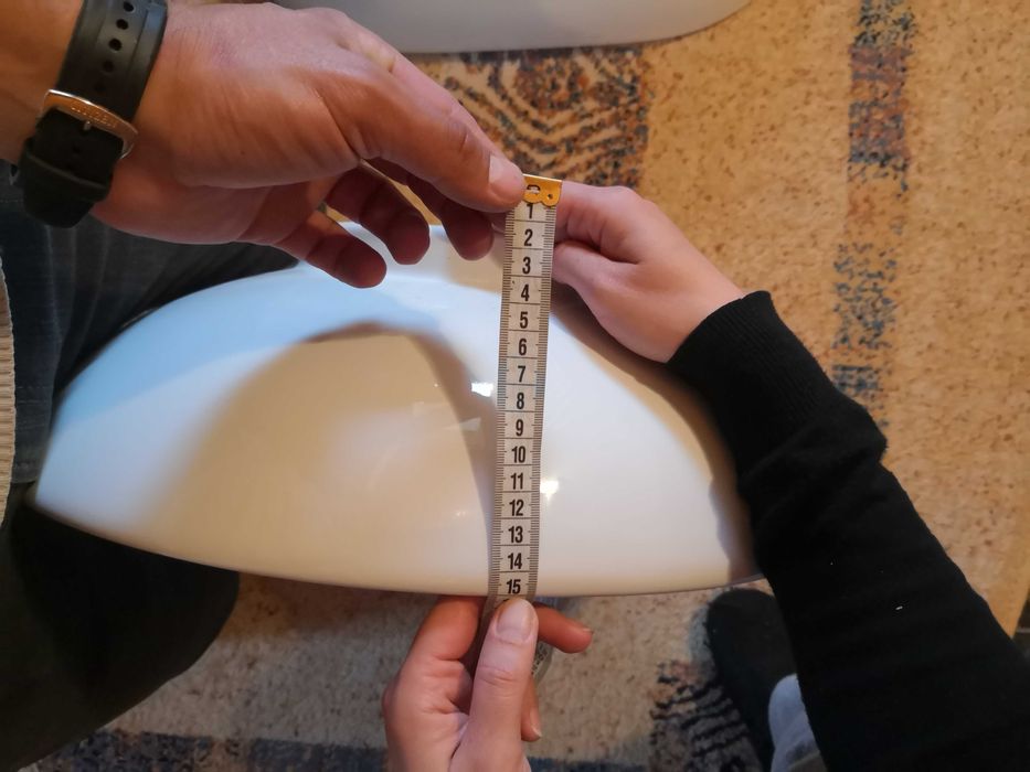 Chiuveta/lavoar NOU Made in Italy albe și negre la sfert de pret