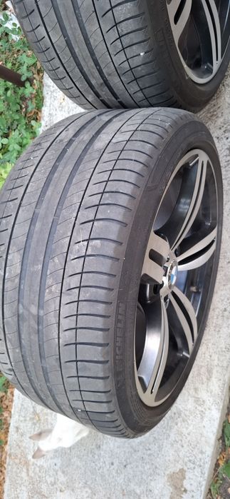 Jante BMW 19 in doua latimi M Style 167 8.5J+9.5J ET20 cu anvelope RunFlat 245/40 + 275/35