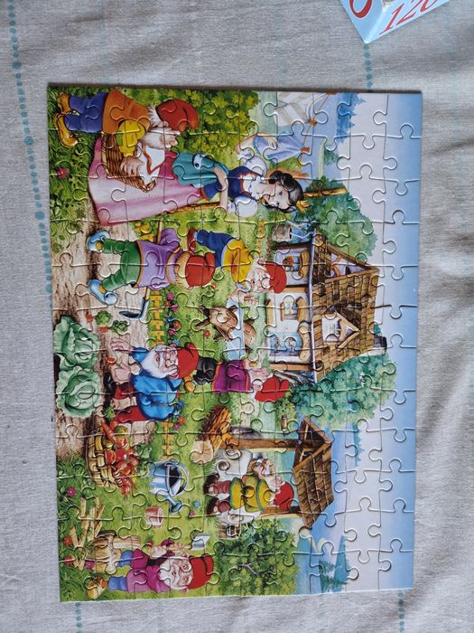 4 пъзела за общо 5 евро Ravensburger и Disney, 3D, за момиче за 6+ и 7+ години