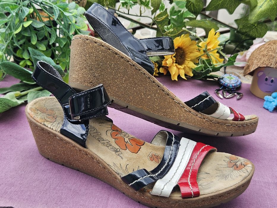 Rieker сандали на платформа