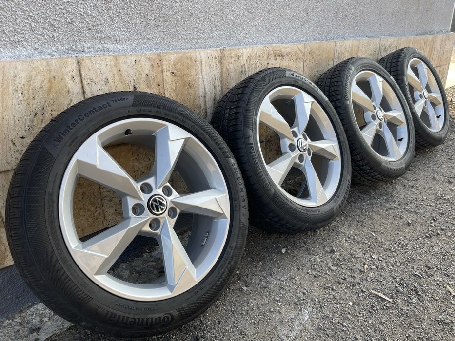 Jante 19 VW Tiguan Skoda Kodiaq Seat Tarraco Anvelope iarna 235 50 R19