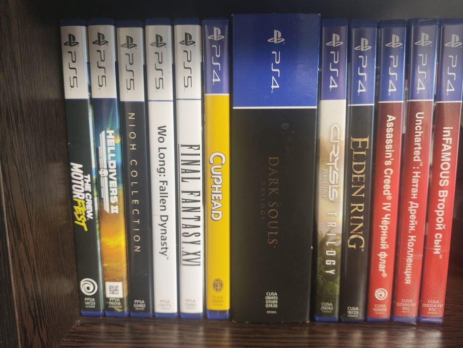 Продам диски ps4/ps5