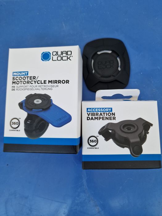 QuadLock Fork Stem Pro, Handlebar Mount Pro стойка за телефон за мотор