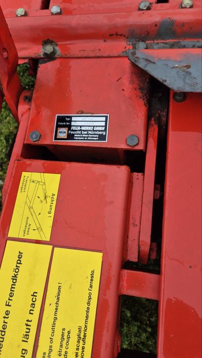 Навесна косачка Fella 1.66 метра