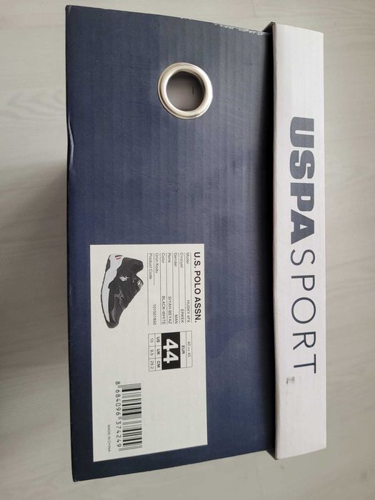 Pantofi sport piele ecologica U.S. Polo Assn Husky, Nr 44, NOU