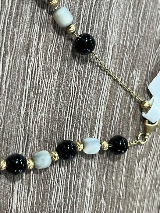 Златен синджир с маниста 585