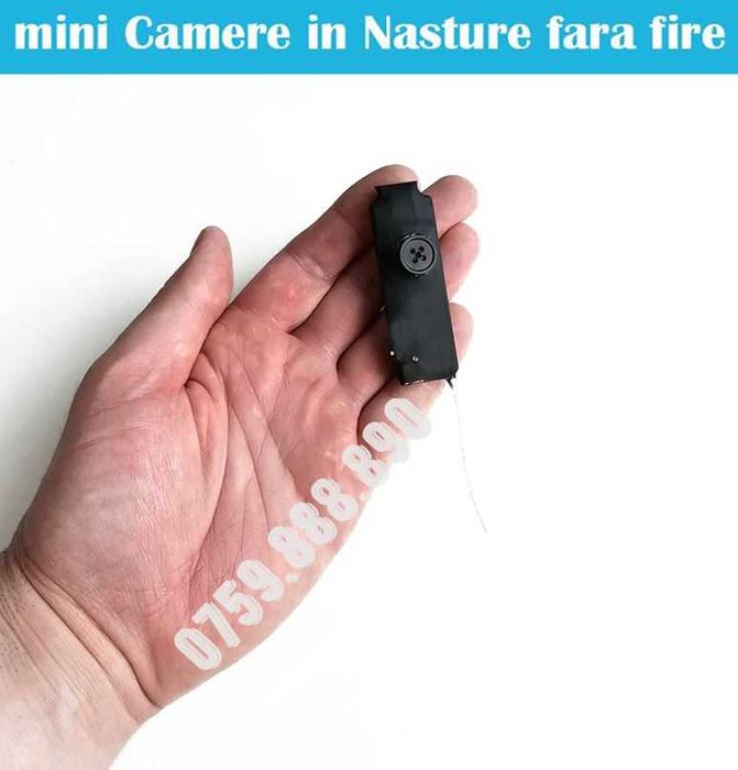 Casca de Copiat Casti de Copiat Camera video SLIM in nasture pt Copiat