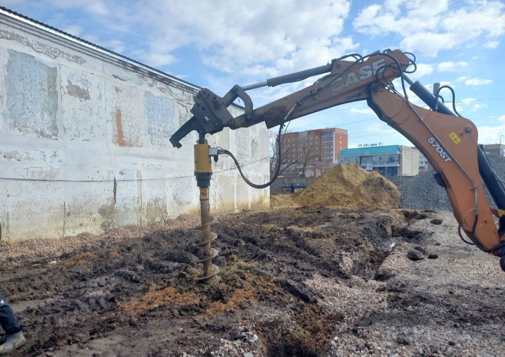 Услуги экскаватора погрузчика