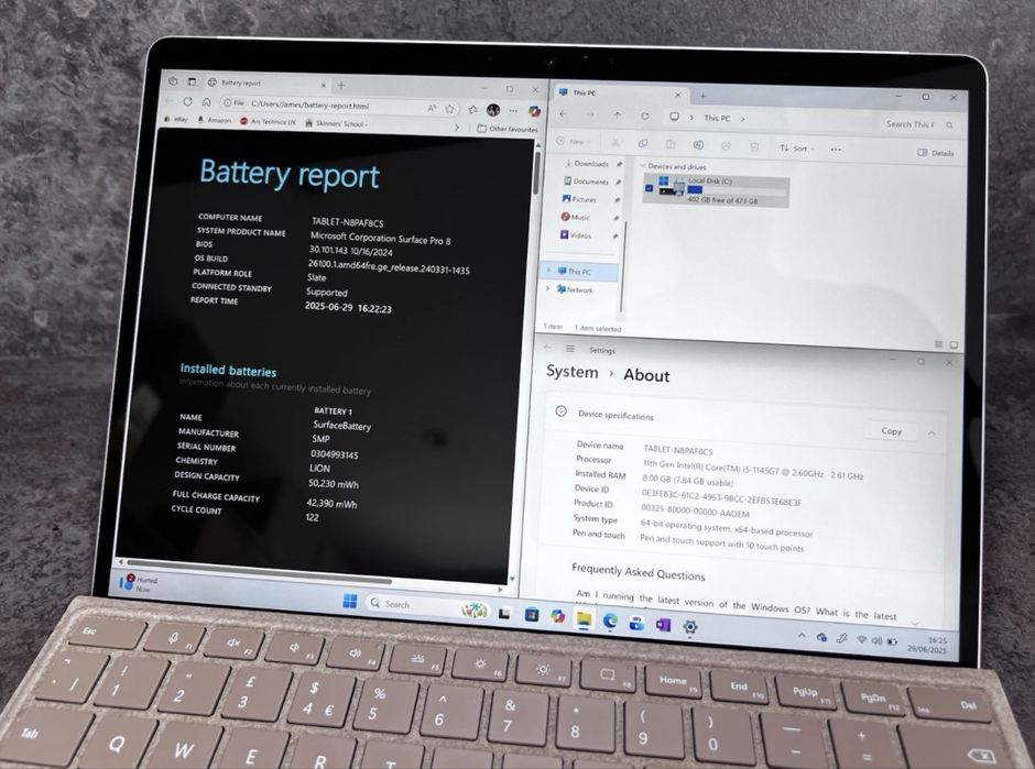 Surface Pro 8 i5 512 SSD