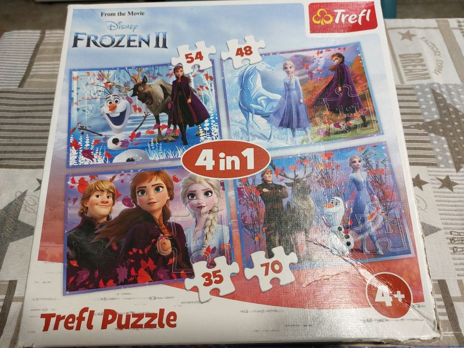 Puzzle Frozen II - 4 IN 1
