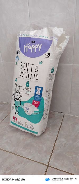 Pampers Happy 47 bucăți marimea 6