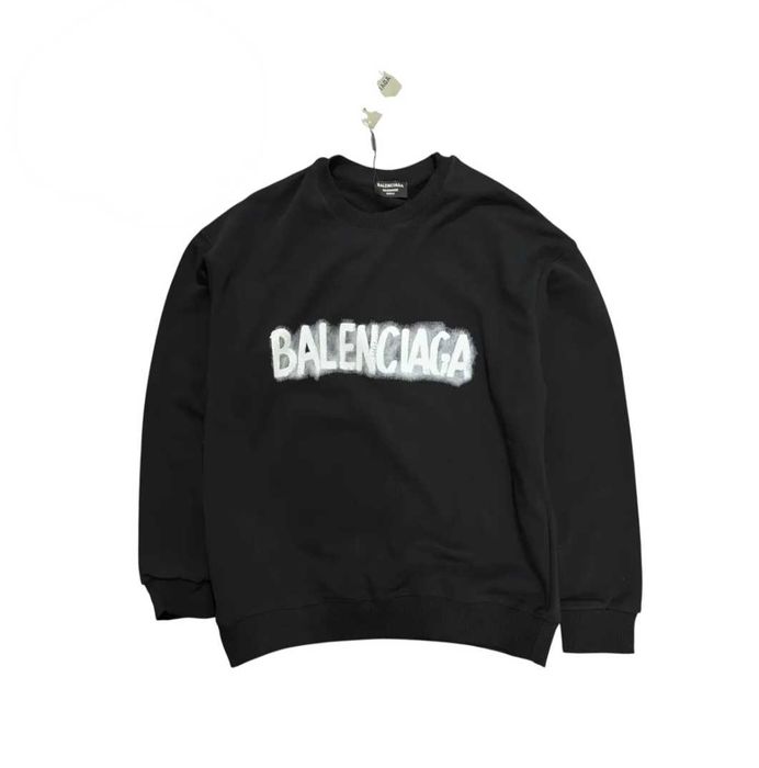 Balenciaga Fog Double Text Sweatshirt няколко размера